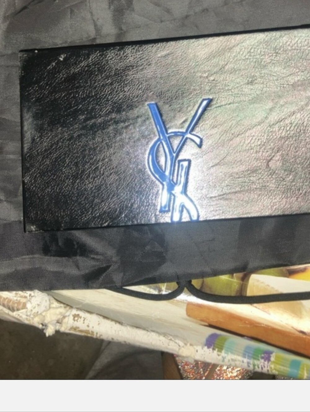 Ysl Vanity Mirror Box Black Blue